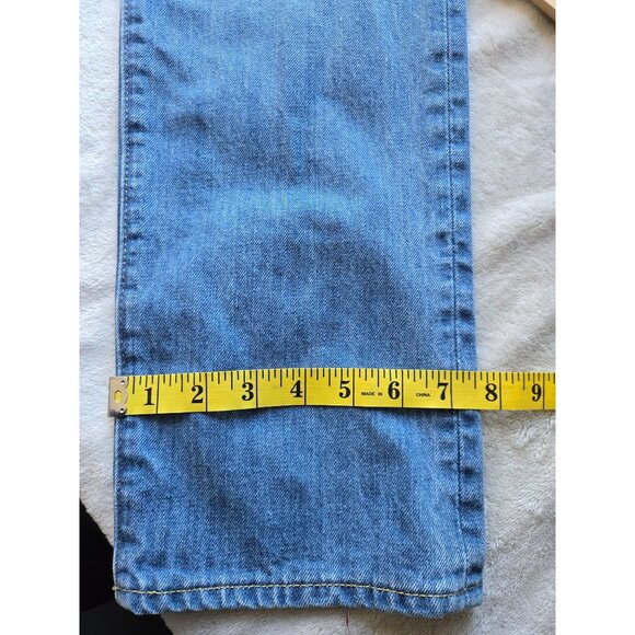 Abercrombie & Fitch Mens 36x32 The A&F Skinny Jeans Light-Wash Denim But… - Picture 10 of 13